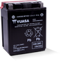 Yuasa YTX14AH-BS High Performance AGM 12-Volt Battery w/Bottle