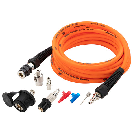 ARB Pump Up Kit US STD 7M 150 PSI High Temp V2 with High-Temperature Air Hose and Accessories
