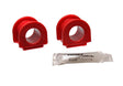 Energy Suspension 16.5108R Performance Polyurethane Front Sway Bar Bushing Set for Honda Civic del Sol and Acura Integra (22mm, Red)