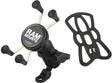 RAM X-Grip Phone Mount with 9mm Angled Bolt Head Adapter for BMW Motorcycles