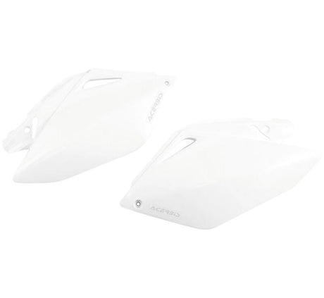 Acerbis Honda CRF250R Side Panels - White (Part #2043240002) for 2006-2009 Models
