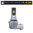 PATHFINDER DF Series 9005 Plug N Play LED Headlight Bulb - Fits 2010-2023 Ford F-150, Silverado 1500, Ram 1500, and More