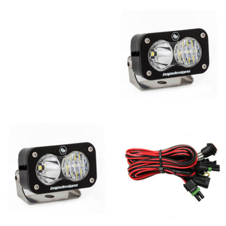 Baja Designs S2 Pro Series LED Light Pods Pair with Driving Combo Pattern – Part 487803