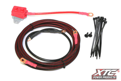 XTC Power Products RZR-PWR-UP4 Battery to Factory Busbar Wire with Circuit Breaker for Polaris RZR XP 4 1000 and 4 900 Models