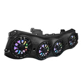 DS18 JL24-SBAR/BKLD Overhead Soundbar with Speakers and LEDs for Jeep JL, JLU, and JT 2024+ Models