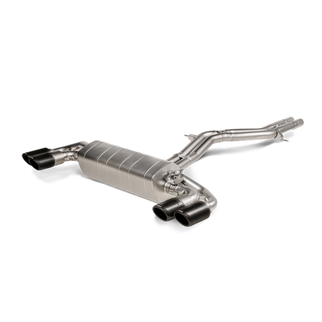 Akrapovic Evolution Line Cat Back Exhaust System for 2019+ Porsche Cayenne Turbo & Coupe V8 - Titanium with Tips Required
