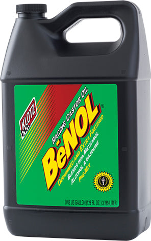 KLOTZ Benol Racing Castor Oil 1 Gallon for Cobra CX50 and Honda CR500AF Models