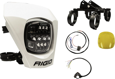 RIGID Adapt Xe Extreme LED Enduro Motorcycle Light Kit - Fits Most Off-Road Motorcycles
