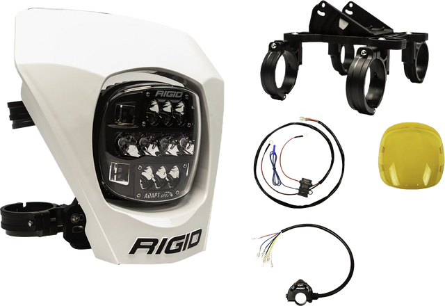RIGID Adapt Xe Extreme LED Enduro Motorcycle Light Kit - Fits Most Off-Road Motorcycles