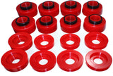 Energy Suspension Hyper-Flex Red Body Mount Set for Ford F-250/F-350 Super Duty (2010-2013) - Part 4.4124R