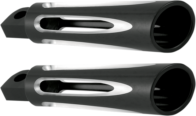 ARLEN NESS Foot Pegs - Deep Cut - Black 06-472