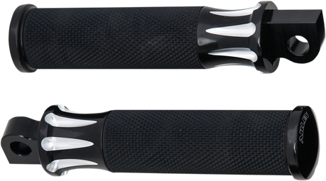 ARLEN NESS Foot Pegs - Deep Cut - Black 07-909