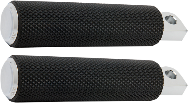ARLEN NESS Foot Pegs - Knurled - Chrome 07-924