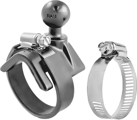 RAM V Shape Base with 1-Inch Ball Mount for Recreational Vehicles - Model RAM-B-108BU