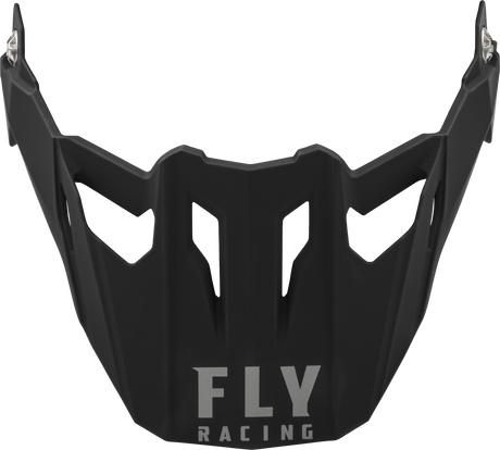 Fly Racing Trekker Solid Helmet Visor Matte Black for Off-Road Motorcycles