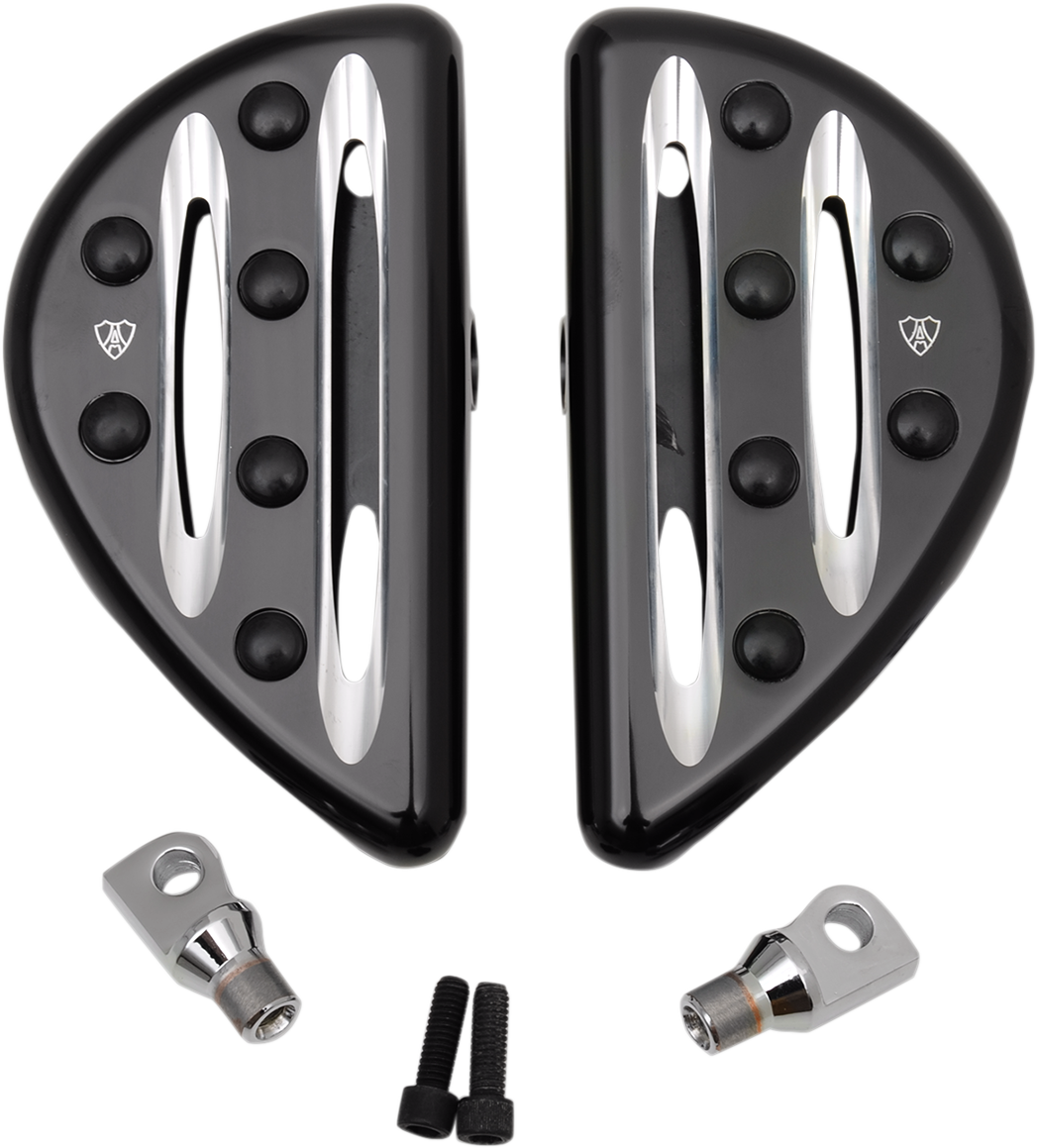 ARLEN NESS Deep Cut Floorboards - Passenger - Black 06-834