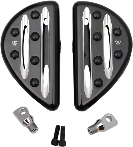 ARLEN NESS Deep Cut Floorboards - Passenger - Black 06-834