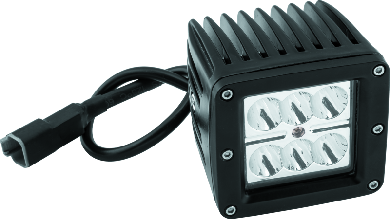 DragonFire Racing 2x2 Inch Pod Light with Six Flood LED Pattern - Part 521480