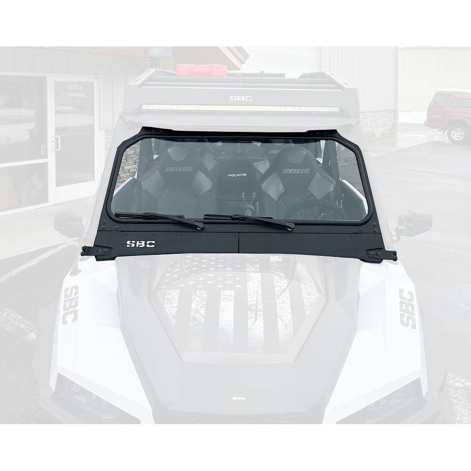 Polaris General Front Glass Windshield | Side By Customs