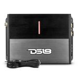 DS18 ION1200.1D 1-Channel Marine Amplifier with 1200W RMS Power for Car Audio Systems
