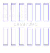 King Engine Bearings Toyota 2Gr-FE/ 3GR-FE Polymer Coated (Size 0.05) Connecting Rod Bearing Set
