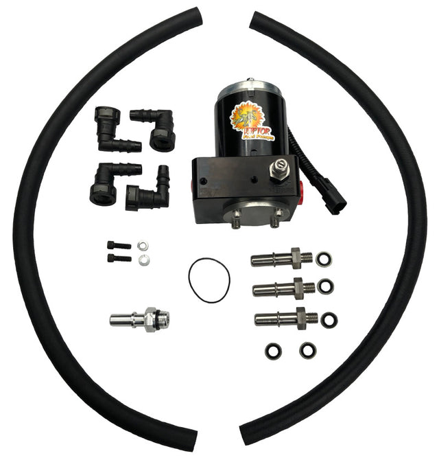 AirDog PureFlow Raptor 98.5-02 Dodge 5.9L Cummins Factory Replacement Fuel Pump with Big Line Kit – Part R3SBD150
