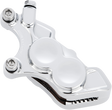 ARLEN NESS 4-Piston Caliper - Front Right - 11.8" - Chrome 02-222