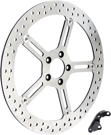 ARLEN NESS Big Brake Rotor - 15" - Front Right - Harley-Davidson 02-973
