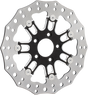 ARLEN NESS Front Rotor - 7 Valve - 11.8" - Black 33-10301-202