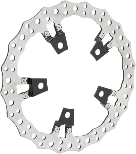 ARLEN NESS Jagged Left Brake Rotor - Touring - 14" 02-950