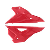Acerbis 2986030227 Red Upper and Lower Side Panels for Honda CRF250R, CRF250RX, CRF450R, and CRF450RX
