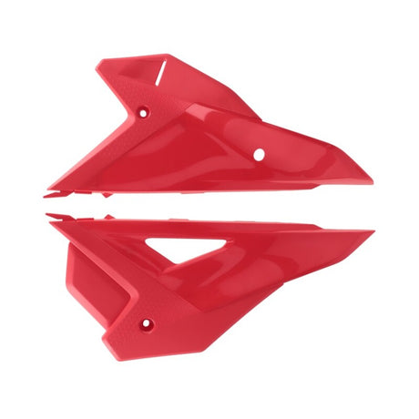 Acerbis 2986030227 Red Upper and Lower Side Panels for Honda CRF250R, CRF250RX, CRF450R, and CRF450RX