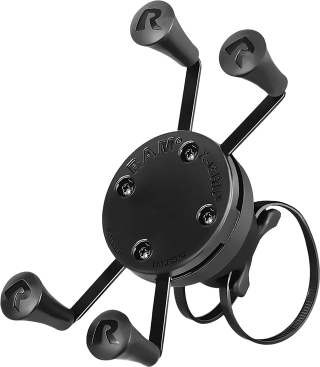 RAM Bicycle Mount & Universal Phone Holder with Patented Shock-Absorbing Design for Recreational Vehicles