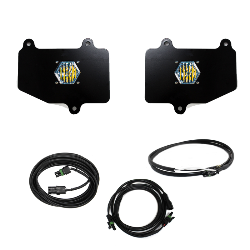 Baja Designs 18+ Jeep Gladiator JT Dual S1 Reverse Kit with Upfitter – Enhanced Visibility and Safety