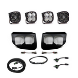 Baja Designs Ford Super Duty (20-On) Dual FPK SAE/Sport DC Fog Lights with Upfitter for 2020 Ford F-250 & F-350 Super Duty