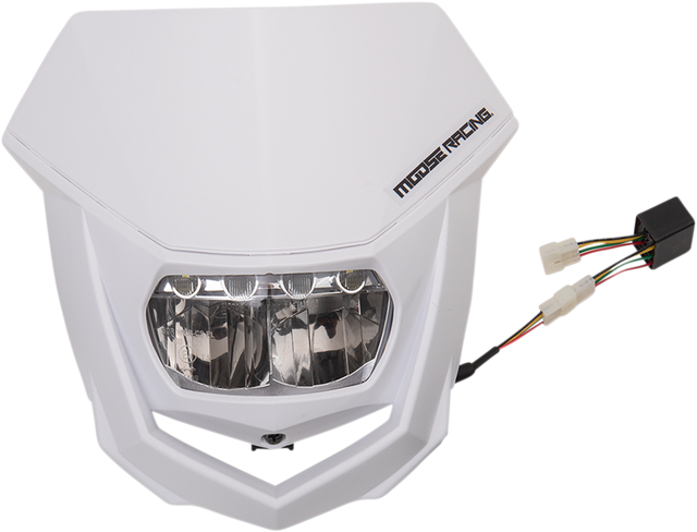 MOOSE OFFROAD Halo LED Headlight - White 8667100008
