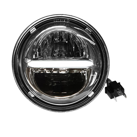 PATHFINDER HD7CLC 7-Inch Classic LED Headlight with Daytime Running Lights for Harley-Davidson Motorcycles