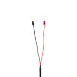 DS18 RYDERBT Bluetooth Handlebar Mount Speakers for Motorcycles - 2.5 Inch Full-Range Amplified Class D Audio System with USB Port and Water Resistance