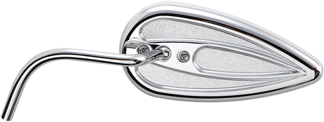 ARLEN NESS Mirror - Side View - Teardrop - Chrome - Left 13-035