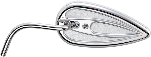 ARLEN NESS Mirror - Side View - Teardrop - Chrome - Left 13-035