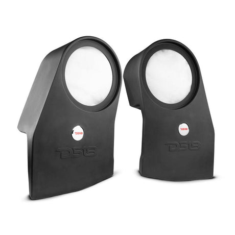 DS18 JL-SUB10/LR Subwoofer Enclosure for Jeep JL/JLU 2018-2023, Fits 2x 10-inch Speakers, Left & Right Wheel Well Sealed Design