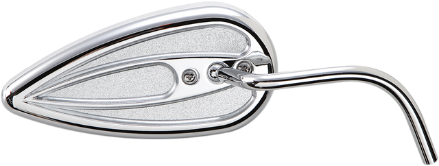 ARLEN NESS Mirror - Side View - Teardrop - Chrome - Right 13-036