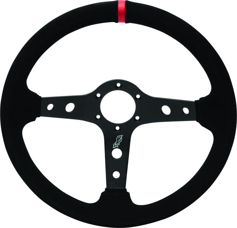 DragonFire Racing Iron Series Shallow Steering Wheel – 6-Bolt Aluminum Race-Inspired Design