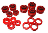 Energy Suspension 4.4120R Red Performance Polyurethane Body Mount Set for 2006-2007 Ford F-250/F-350 Super Duty 2WD/4WD Crew Cab