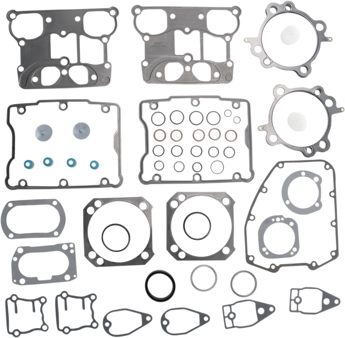 COMETIC Top End Gasket Set for 1999-2016 Harley-Davidson Twin Cam Engines, 4-1/8" diameter, Part C9976
