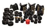Energy Suspension 4.18107G Hyper-Flex Master Bushing Set for 1977-1978 Ford F-150 4WD - Black Performance Polyurethane
