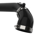aFe Power BladeRunner 2-1/2 Inch Aluminum Hot Charge Pipe for Jeep Wrangler JL 2024-2025 2.0L Turbo - Black