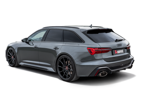 Akrapovic Evolution Line Titanium Cat Back Exhaust System for 2023 Audi RS6 Avant (C8) - Part S-AU/T/2H