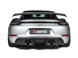 Akrapovic Slip-On Race Line Exhaust for Porsche Cayman GT4 (718) 2020+ – Titanium (Part No. S-PO/TI/18/1)