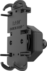 RAM Quick Grip XL Phone Holder with Vibe-Safe Adapter and Ball for Ford F-150, Chevrolet Silverado, Dodge RAM, Toyota Tundra, and more